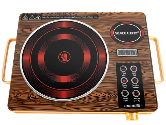 Plita ceramica profesionala inductie 2200W comanda digitala timer control temperatura