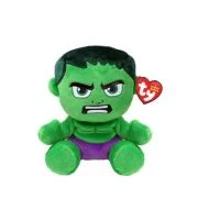 Plus 15 cm Beanie Babies soft Marvel Hulk, Ty
