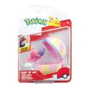 Pokemon - Set 2 figurine Clip n Go, Tinkatink with Heal Ball W18