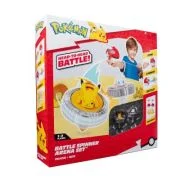 Pokemon - Set de joaca Battle Spinner cu doua figurine (Pikachu #1, Mew, PokĂ© Ball, &amp; PokĂ© Ball)