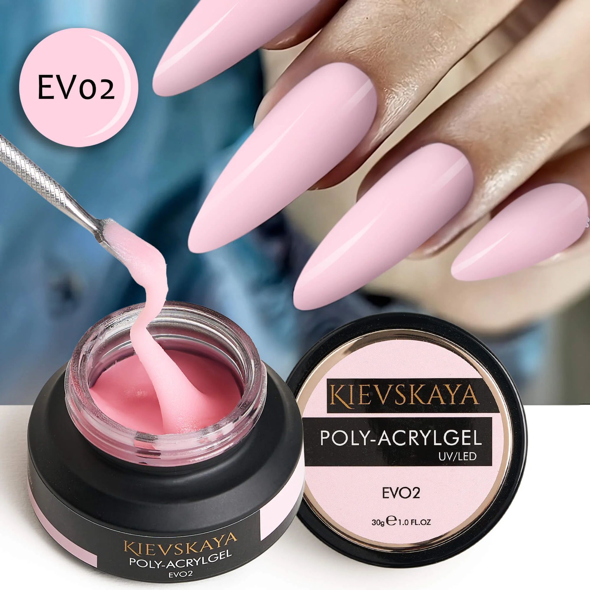 Poly-Acrylgel Kievskaya 30gr-EVO02 - EVO-02 - Everin.ro