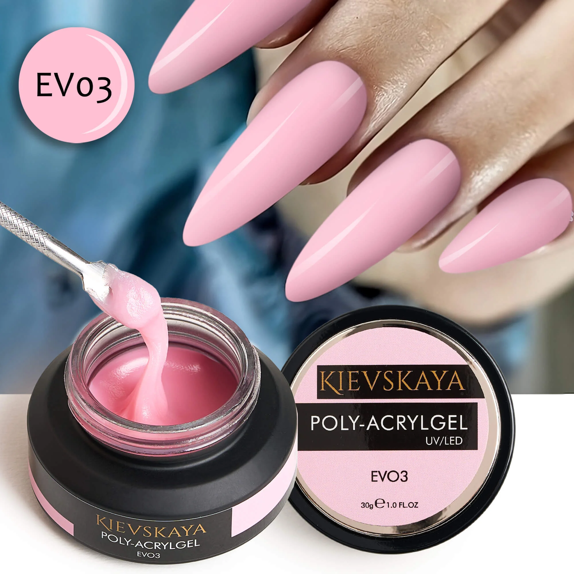 Poly-Acrylgel Kievskaya 30gr-EVO03 - EVO-03 - Everin.ro