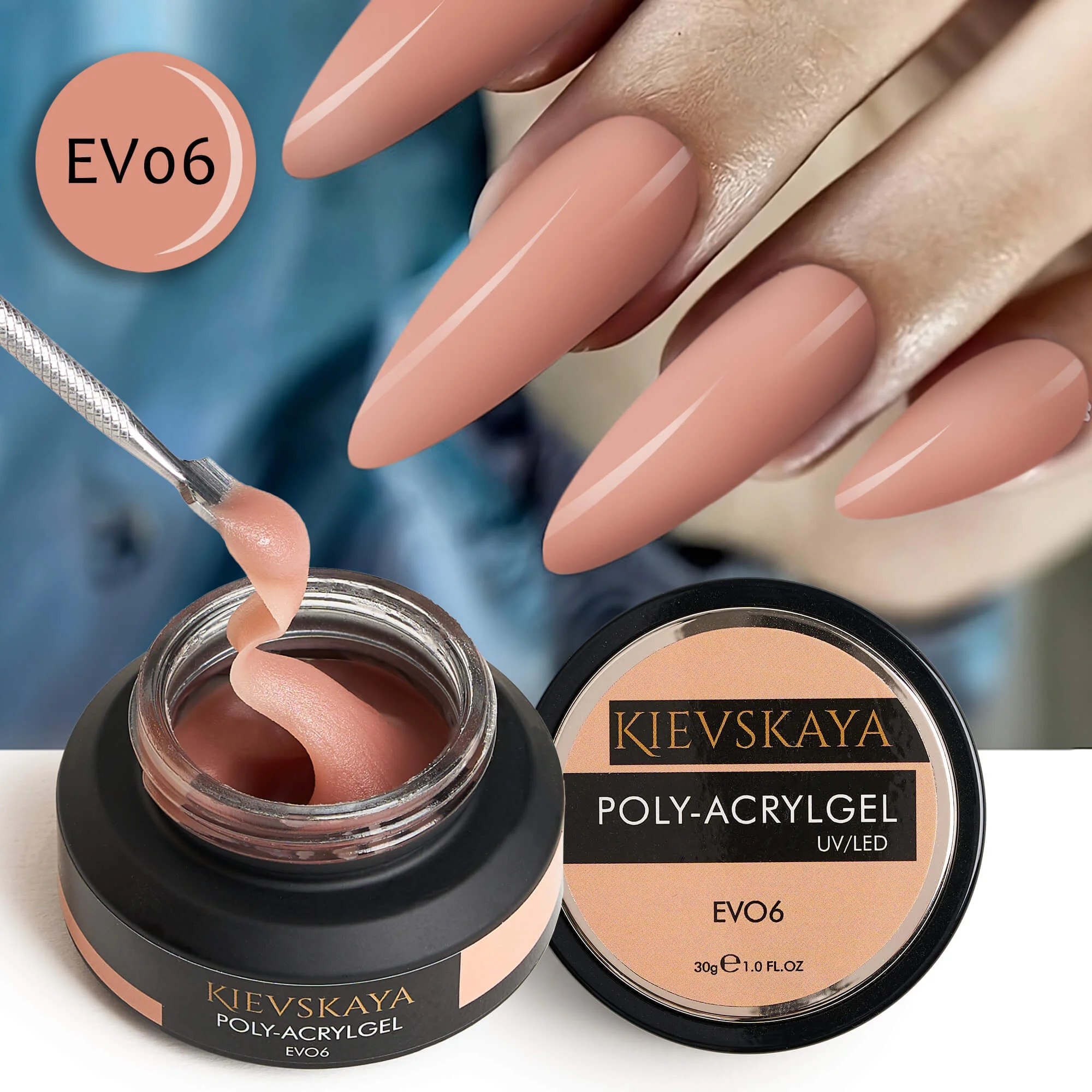 Poly-Acrylgel Kievskaya 30gr-EVO06 - EVO-06 - Everin.ro