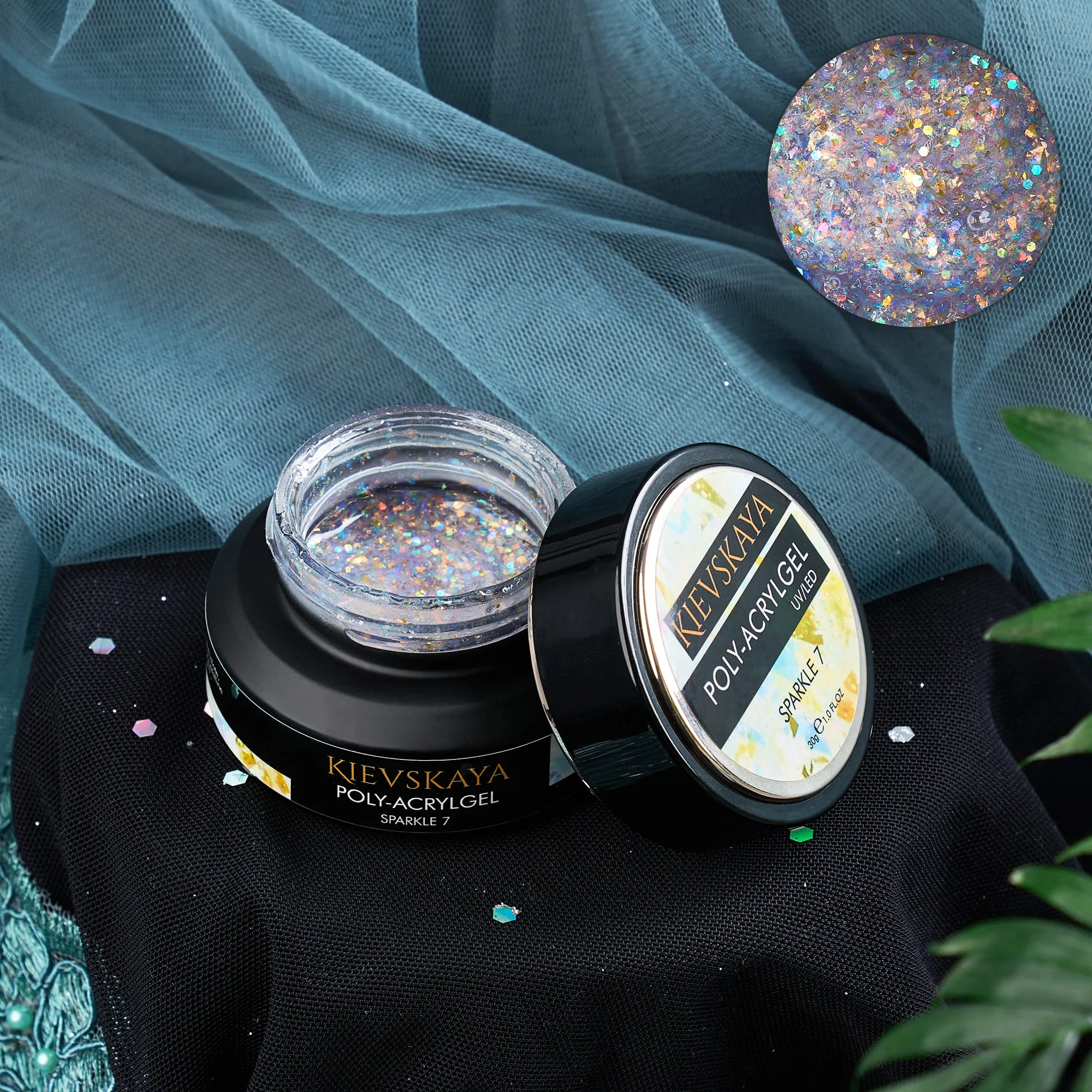 Poly-Acrylgel Sparkle Kievskaya 30gr-SPARKLE07 - SPARKLE07 - Everin.ro