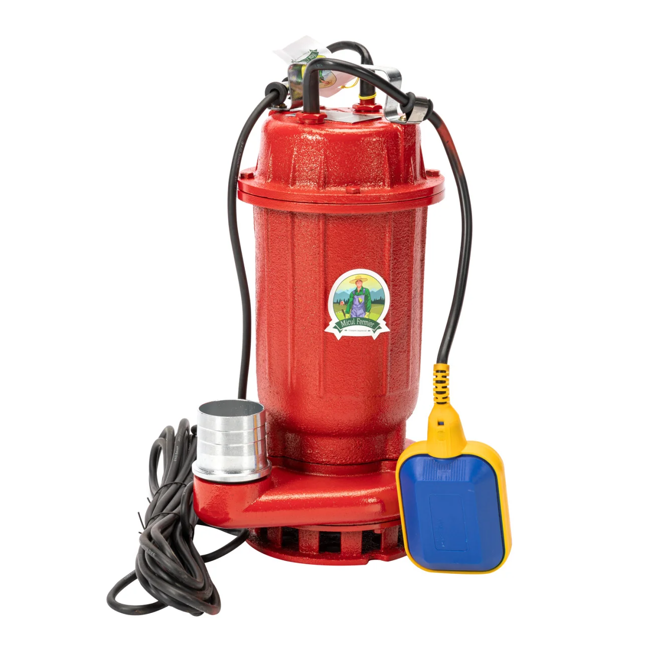 Pompa Apa Murdara  cu Plutitor Micul Fermier GF-0749, 1100 W, 15 mc/h, H Pompare 15 m