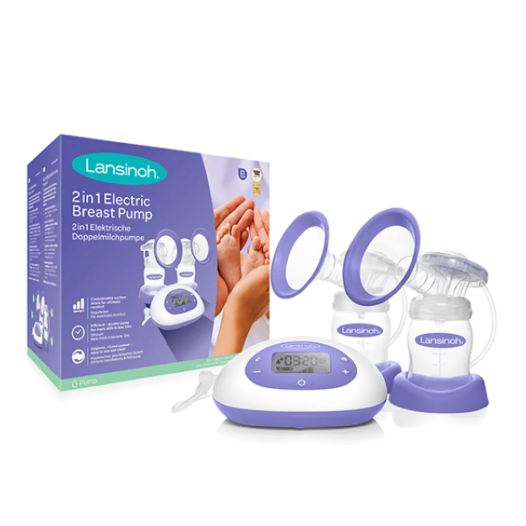 Pompa de sân electrică dublă, 2in1, Lansinoh