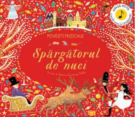 Povești muzicale. Spărgătorul de nuci. Carte cu sunete