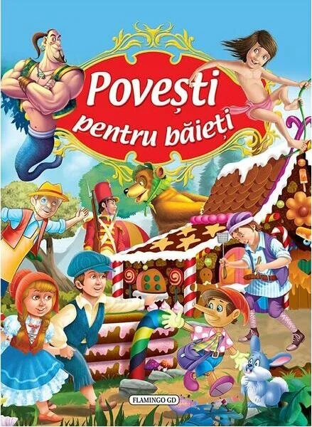 Povești pentru băieți - Hardcover - Flamingo