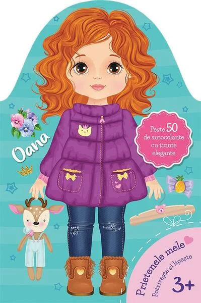 Prietenele mele. Privește și lipește. Oana - Hardcover - *** - Prut