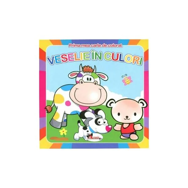 Prima mea carte de colorat. Veselie in culori - Paperback brosat - *** - Aramis