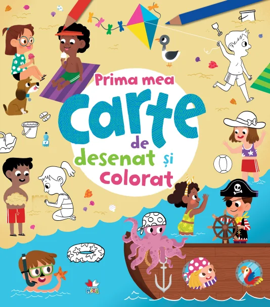 Prima mea carte de desenat și colorat