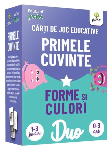 Primele cuvinte • Forme și culori - Paperback - Gama