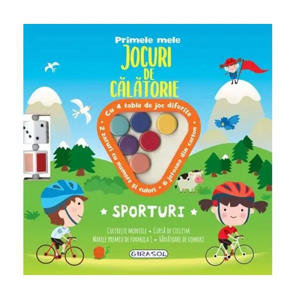 Primele mele jocuri de călătorie - Sporturi - Hardcover - *** - Girasol