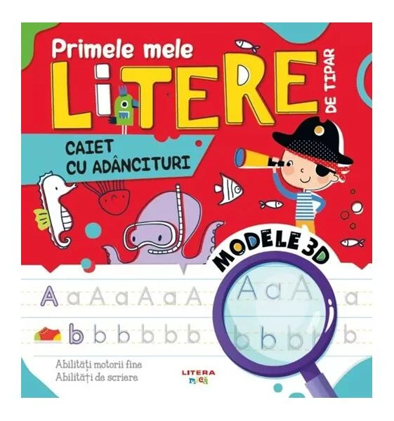 Primele mele litere de tipar - Paperback brosat - *** - Litera mică