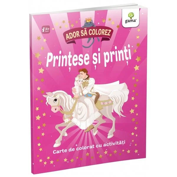 Prințese și prinți. Ador să colorez - Paperback brosat - *** - Gama