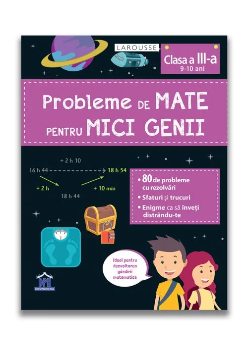 Probleme de mate pentru mici genii - Clasa a III-a