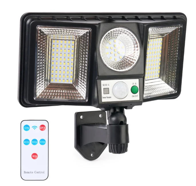 Proiector Solar GD 2202 cu senzor de miscare LED Integrat putere 50 W