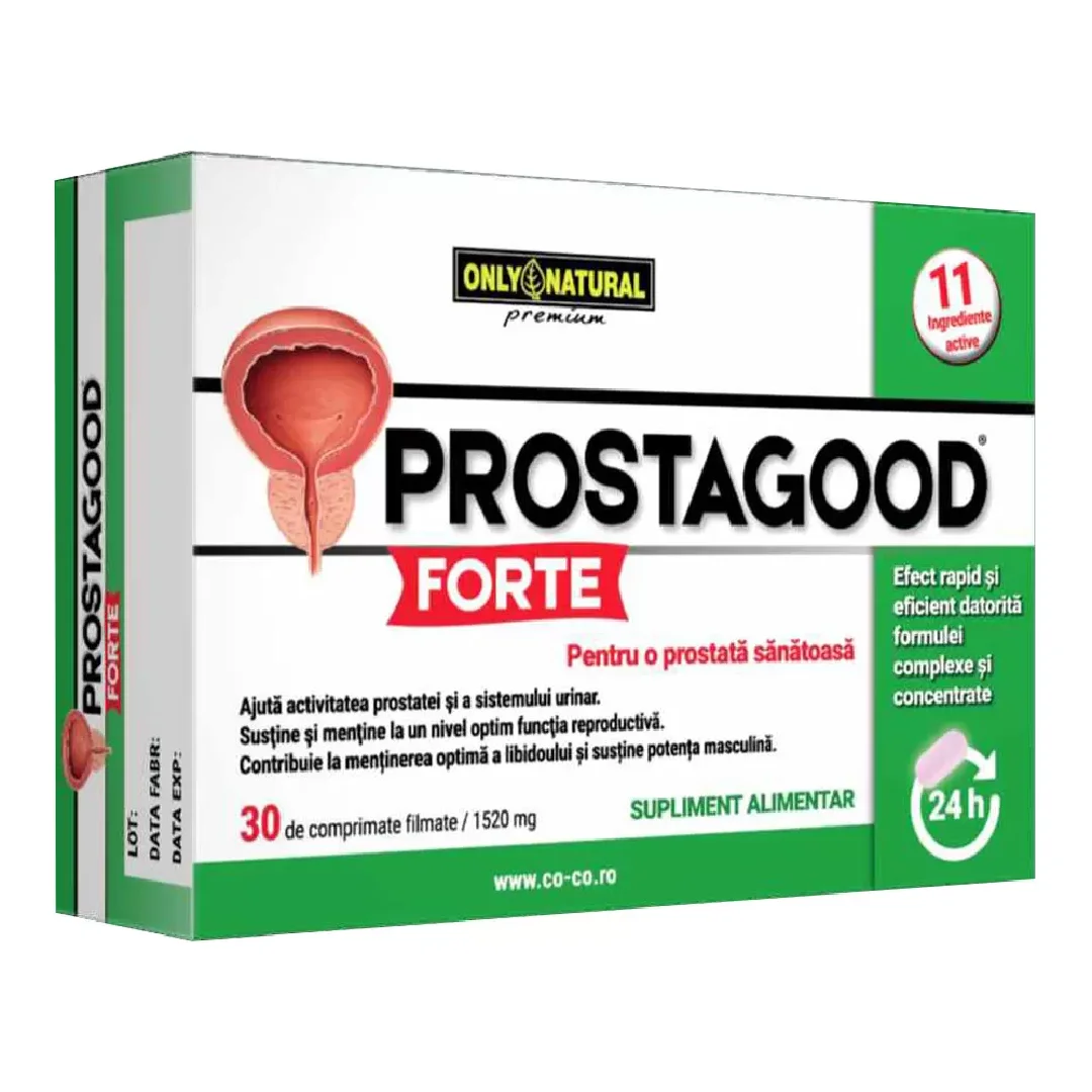 Prostagood Forte, 30 comprimate, Only Natural