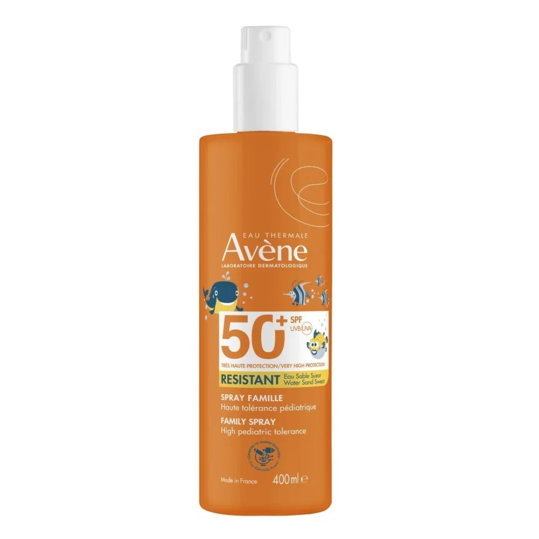 Protectie solara Family Sun Spray, SPF 50, Avene