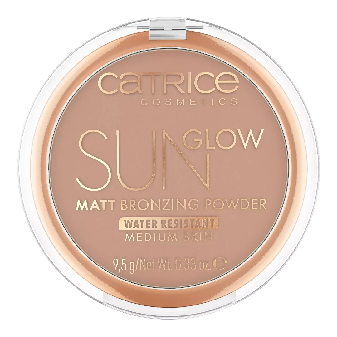Pudra bronzanta Sun Glow Matt, 030 Medium Bronze, 9.5 g, Catrice