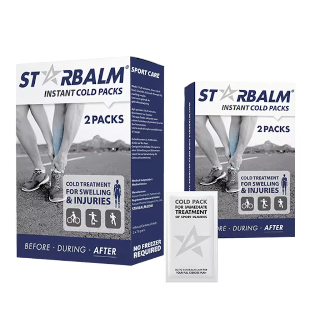 Pungi de gheata instant Fast Cold Pack, 2 bucati, Starbalm