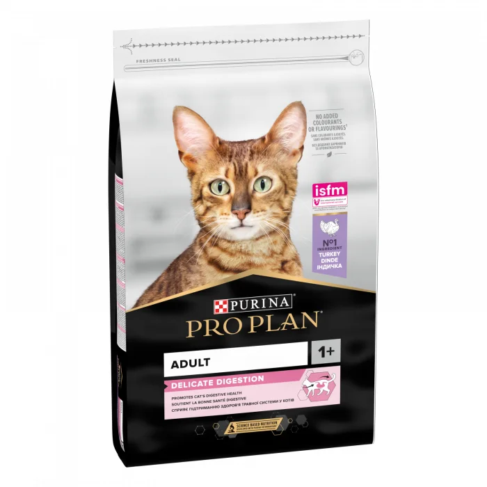 PURINA PRO PLAN Delicate Adult Optidigest cu curcan - 10 kg