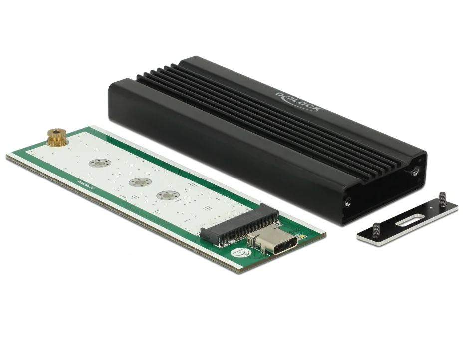 Rack extern pentru M.2 NVMe PCIe SSD la USB-C 3.1 Gen 2, Delock 42600
