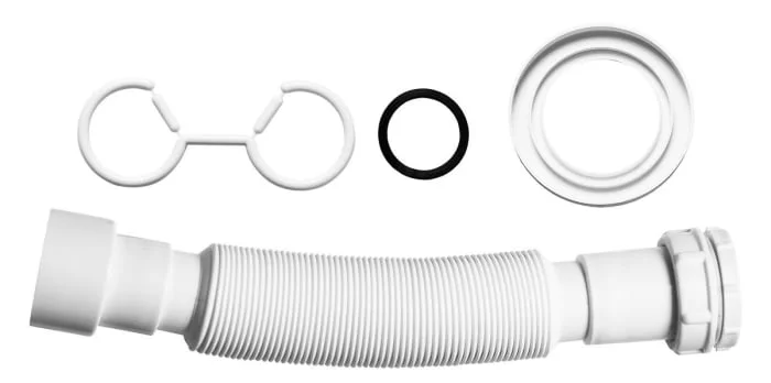 Racord evacuare extensibil Wirquin PRO D40 50 alb