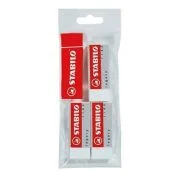 Radiera Stabilo legacy 1186, 3 bucati/blister eco