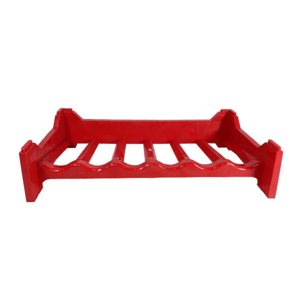 Raft pentru 6 sticle de vin, rosu, productie Italia