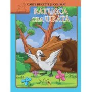 Ratusca cea urata. Carte de citit si colorat