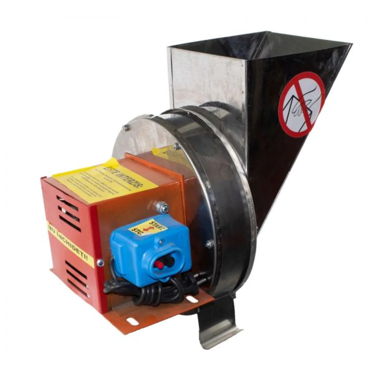 Razatoare fructe electrica Vinita, 1800W, Carcasa Inox ,400 Kg/h,  Legume, Radacinoase