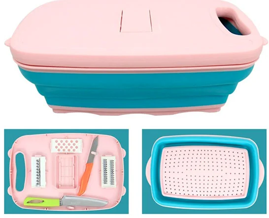 Razatoare pliabila cu accesorii tip caserola