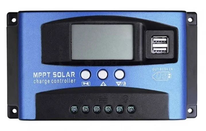 Regulator Panou Solar - Controler 12/24V 100A USB MPPT