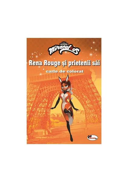 Rena Rouge și prietenii săi. Carte de colorat - Paperback - *** - Aramis