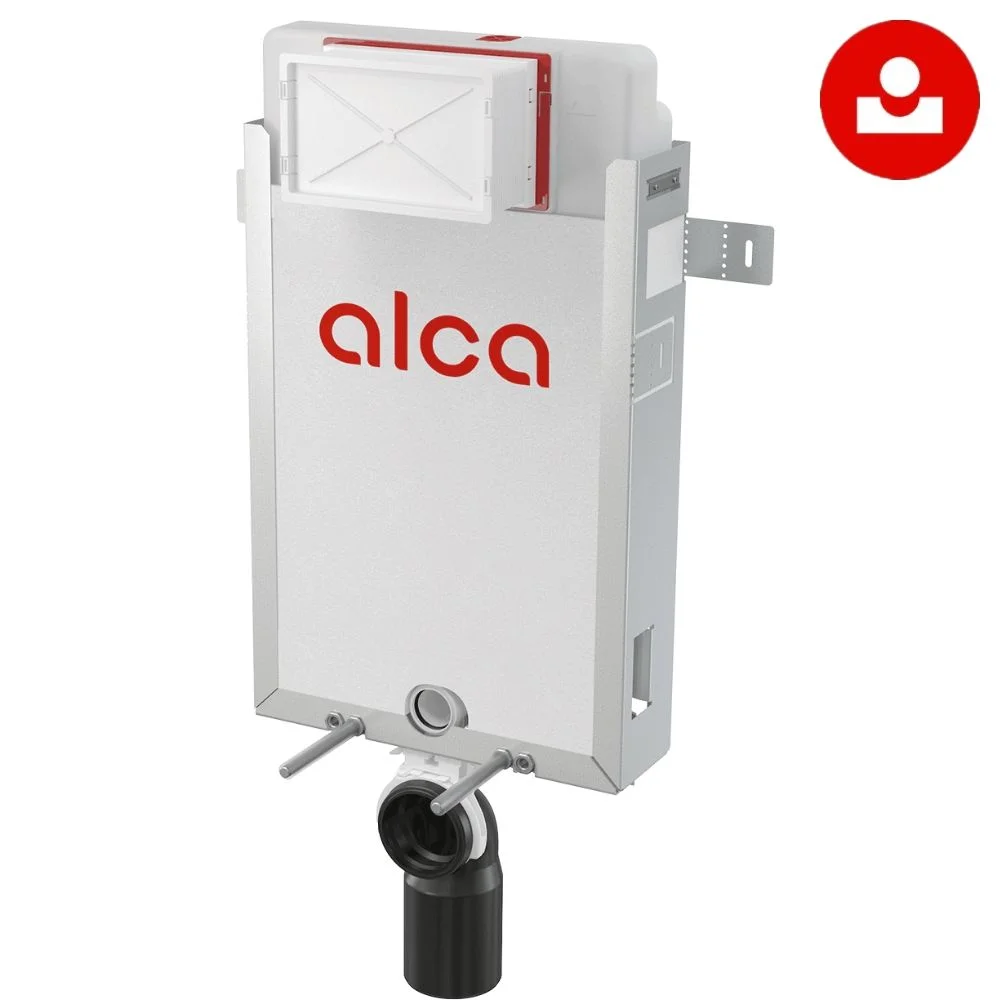 Rezervor pentru wc incastrat cu suport Alcaplast, Renovmodul