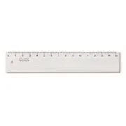 Rigla Koh-i-noor K742-500, 15cm, plastic, transparent, blister