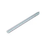 Rigla Office Cover, 30cm, plastic, triunghiulara, 6 scale