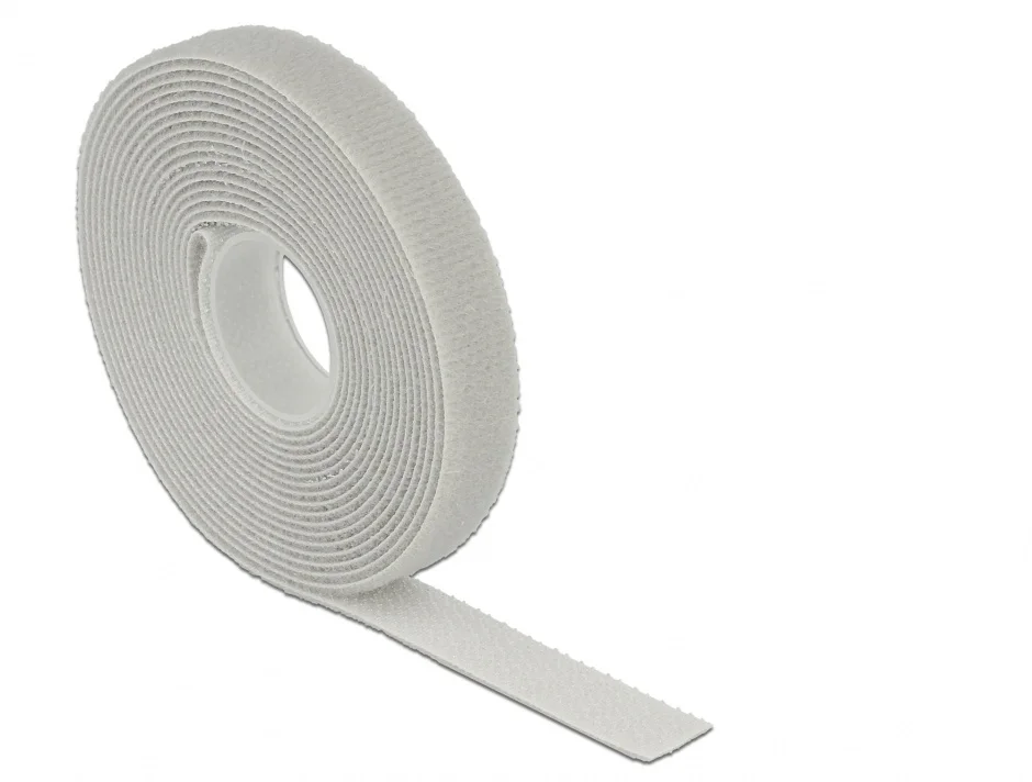 Rola cu arici gri 3m x 13mm, Delock 18275