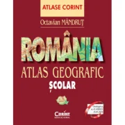 Romania. Atlas geografic scolar - Octavian Mandrut