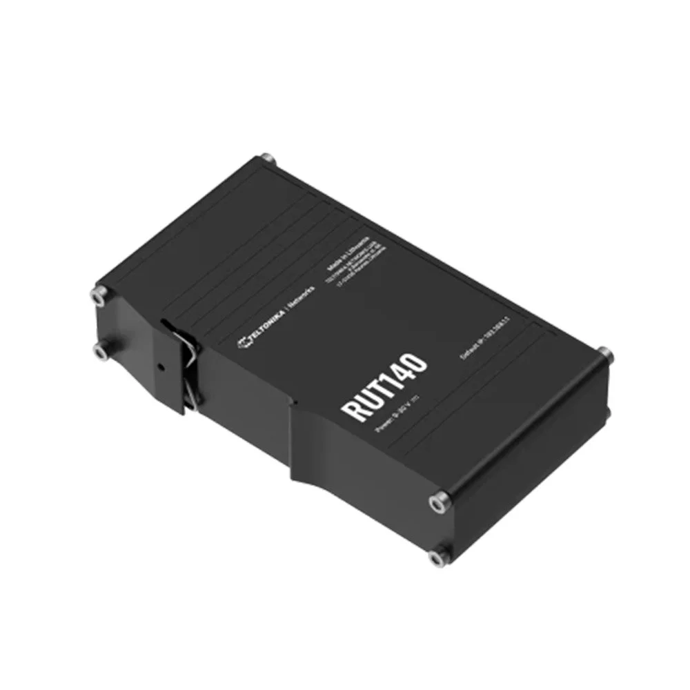 Router industrial Ethernet Teltonika RUT140, WiFi 4, 2x porturi Ethernet 10/100 Mbps, 1x RP-SMA, IoT, cu management
