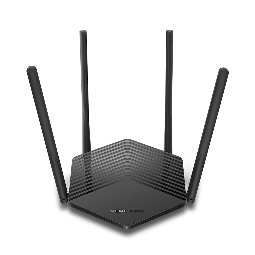 Router wireless Dual-Band Mercusys AX1500 MR60X, 2.4-5 GHz, WiFi 6, 1501 Mbps, 3 porturi