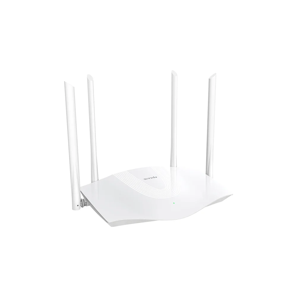 Router wireless Gigabit Dual-Band Tenda AX1800 RX3, 4 porturi, 1201 Mbps, WiFi 6
