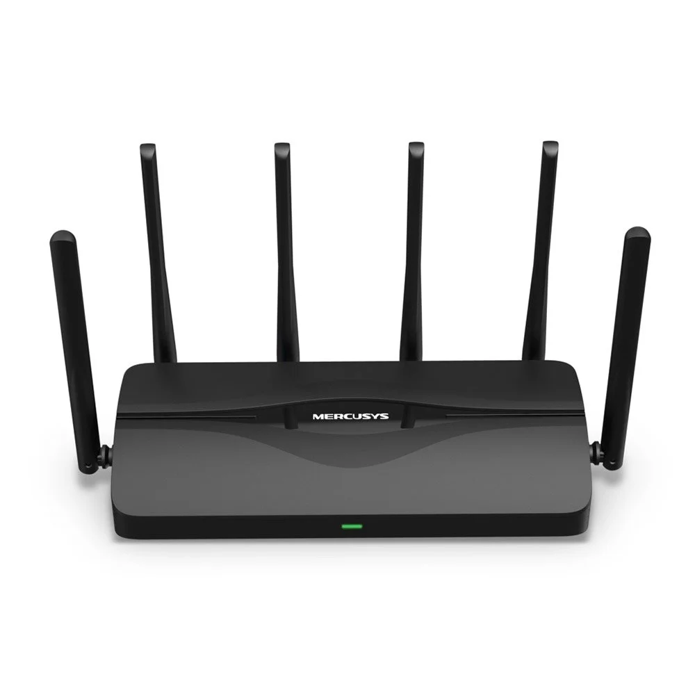 Router wireless Tri-Band Mercusys BE9300 MR47BE, 2.4-5-6 GHz, WiFi 7, 9214 Mbps, 4 porturi, EasyMesh