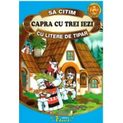 Sa citim CAPRA CU TREI IEZI cu litere de tipar - Ion Creanga