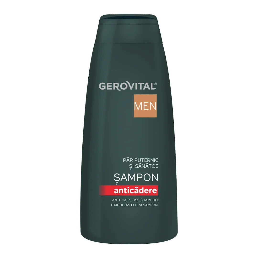 Sampon anticaderea parului, Men, 400 ml, Gerovital