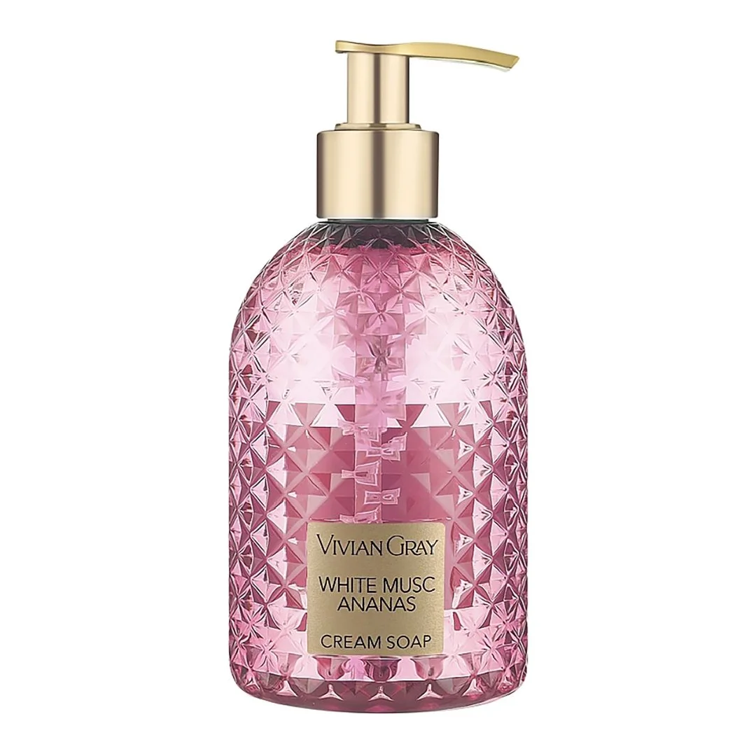 Sapun lichid pentru maini White Musc & Ananas, 300 ml, Vivian Gray