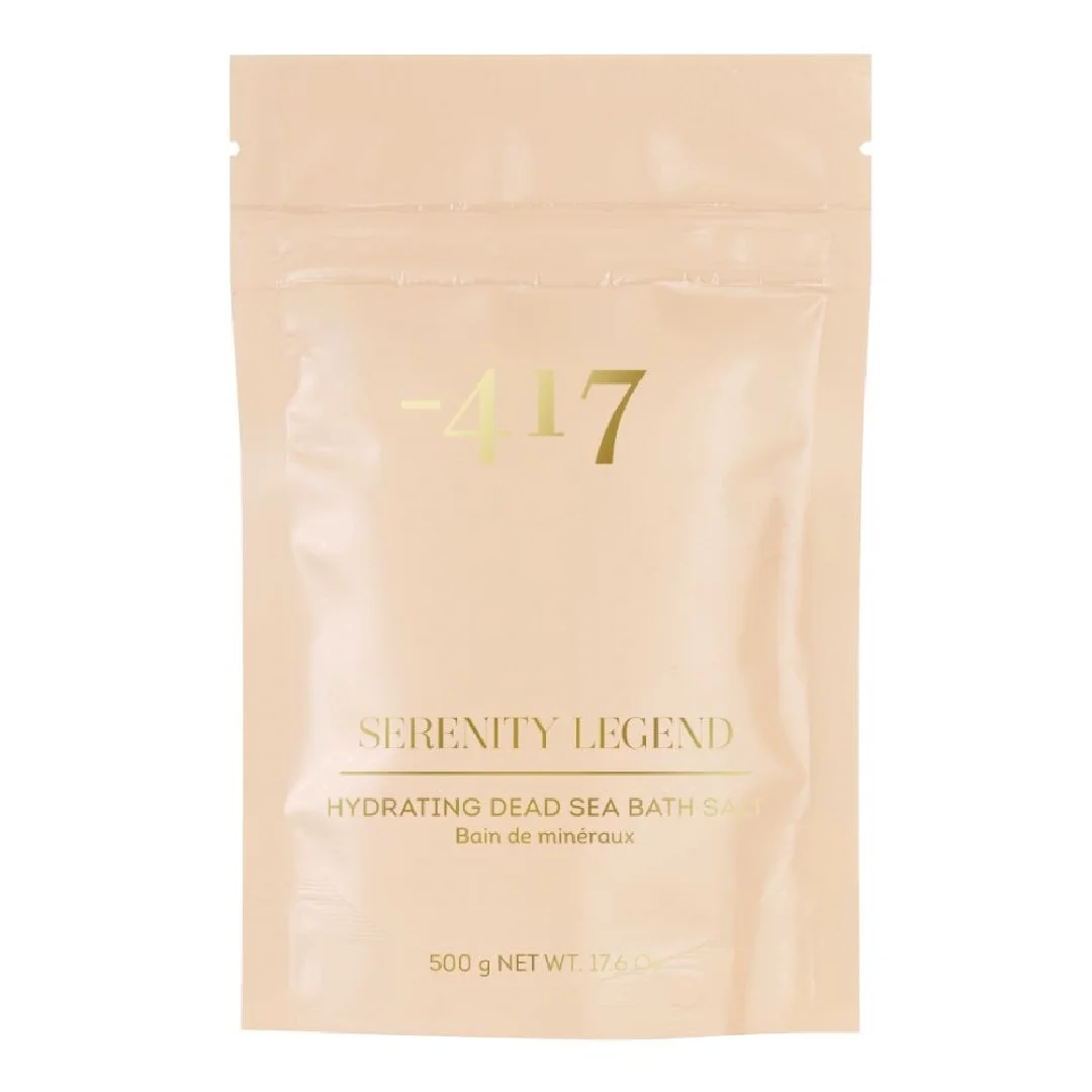 Sare de baie hidratanta Serenity Legend, 500 g, Minus 417