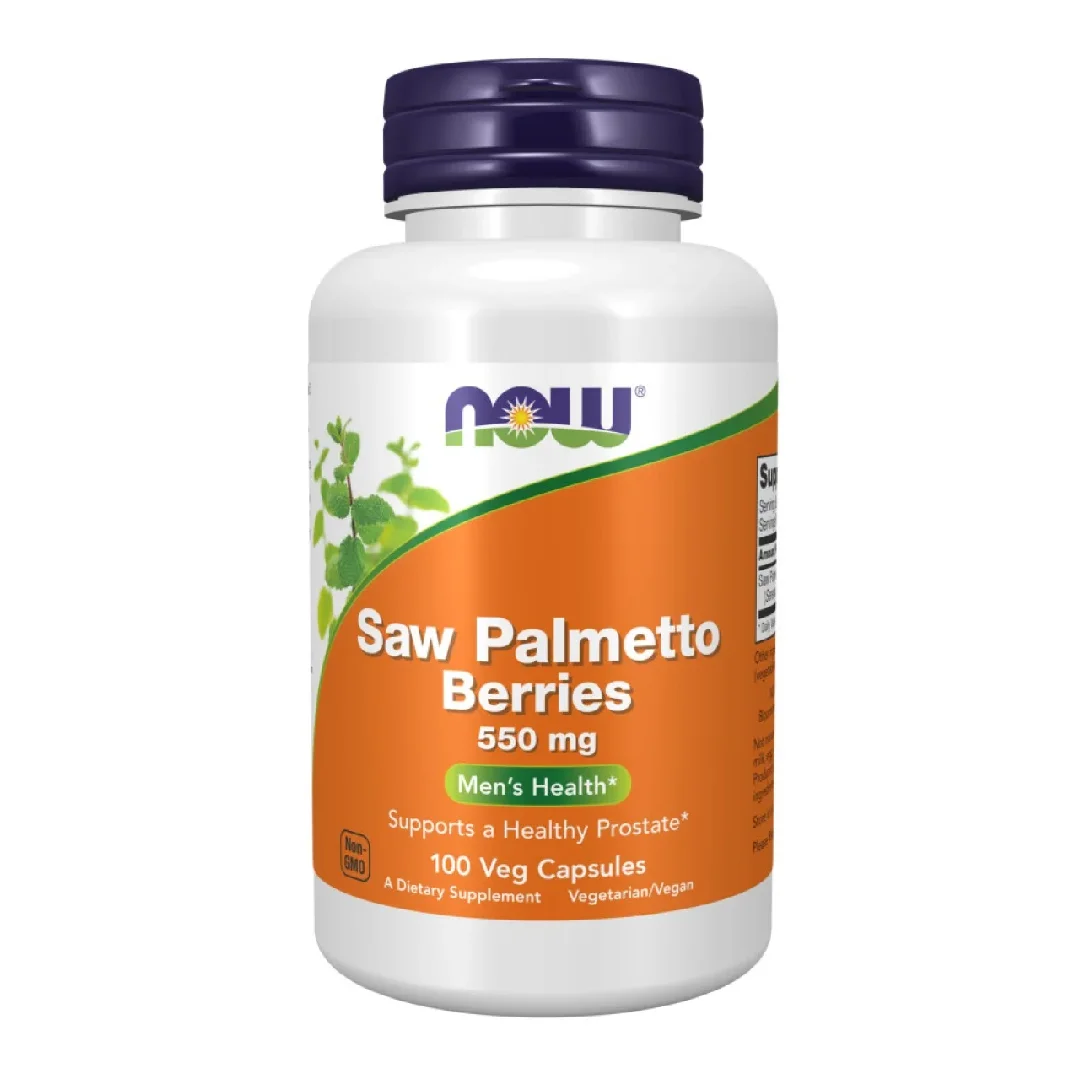 Saw Palmetto Berries 550 mg, Now Foods