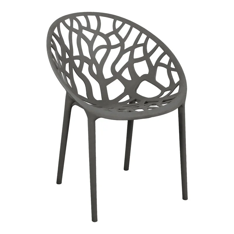 Scaun cu brate Daren   antracit 59x60x80cm